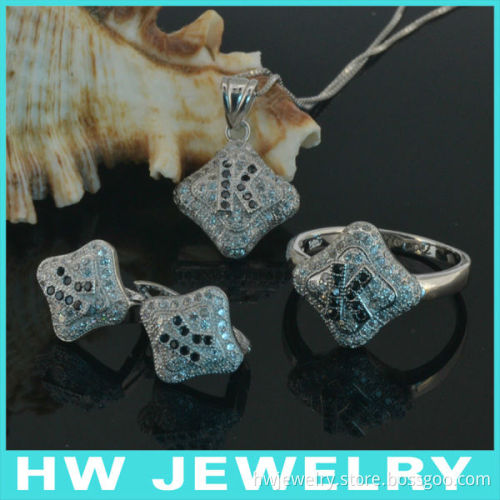 81096 alphabet letter K silver jewelry